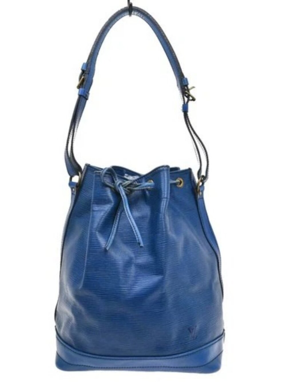 Best06 LOUIS VUITTON BLUE EPI NOE SHOULDER BAG M44005 A20980 YQ09234
